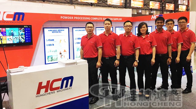  桂林鴻程攜先進(jìn)立磨參展第121屆廣交會(huì)征戰(zhàn)國際市場(chǎng)！